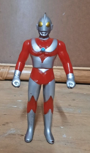 Figurine Bandai Japon 1985 – Sofubi Juspion Jaspion 16cm – Rare – Ouverte