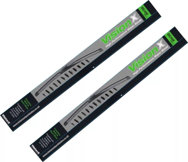 Wiper Blades To Fit Peugeot 307 CC (09/03-Date) Pair Of Front Beam Blade 2