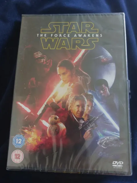 Star Wars: The Force Awakens (DVD, 2016) New And Sealed