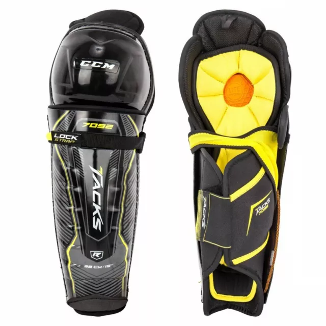 CCM Tacks 7092 Senior Shin Guards-17IN.