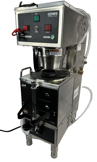 Wilbur Curtis Gemini Coffee Brewer, GEM-120A-63 Commercial