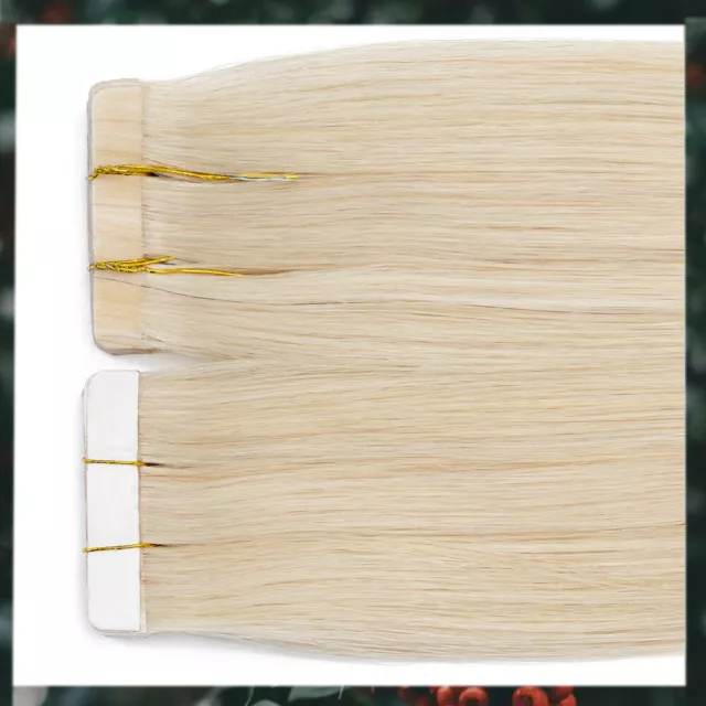 EXTENSION TAPE BANDES ADHESIVE de CHEVEUX HUMAINS 100% NATURELS REMY HAIR Ombré 2