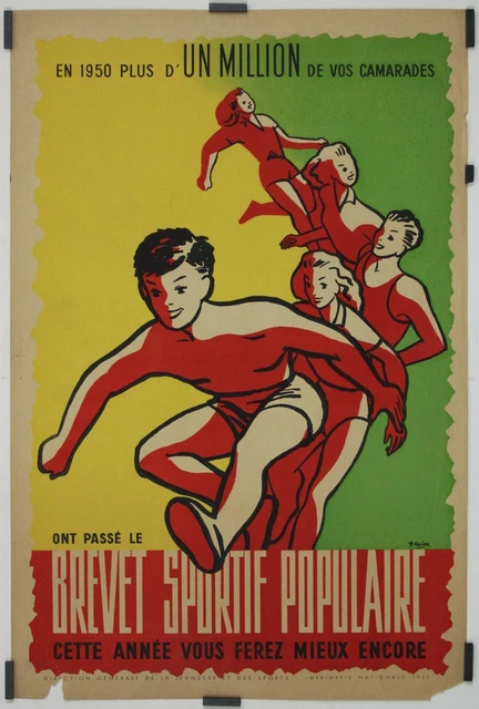 BREVET SPORTIF POPULAIRE - 1948 !!!!!!! EUR 11,00 - FR