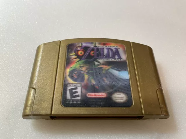 Legend of Zelda: Majora's Mask N64, Cleaned, Tested. See Pictures And Read Descr