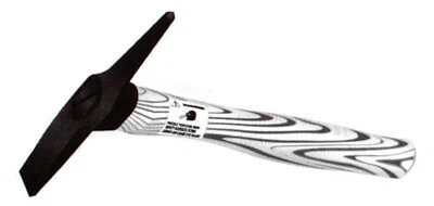Chipping Hammer, 12 In, 18 Oz Head, Cross Chisel and Pick, Hickory Handle Lenco