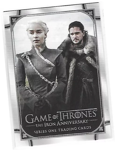 Game Of Thrones Repasser Anniversaire Saison 1 (Un) - P1 Promo Carte Général