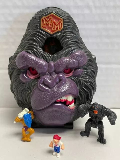 Vintage Mighty Max Doom Zone King Gorilla Playset Complete Bluebird 1993 Vintage Mighty Max Doom Zone King Gorilla Playset Complete Bluebird 1993