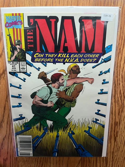 The 'Nam 47 Marvel Comics 9.4 Newsstand E39-78