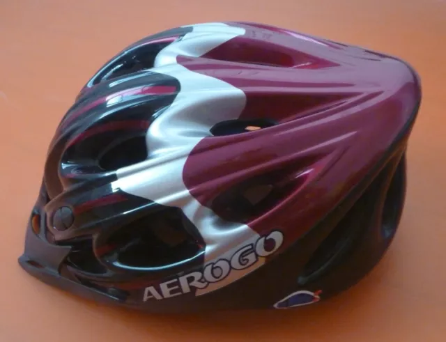 Superbe Casque réglable 51-54 cm S AEROGO 396 Comme NEUF Adjustable Helmet