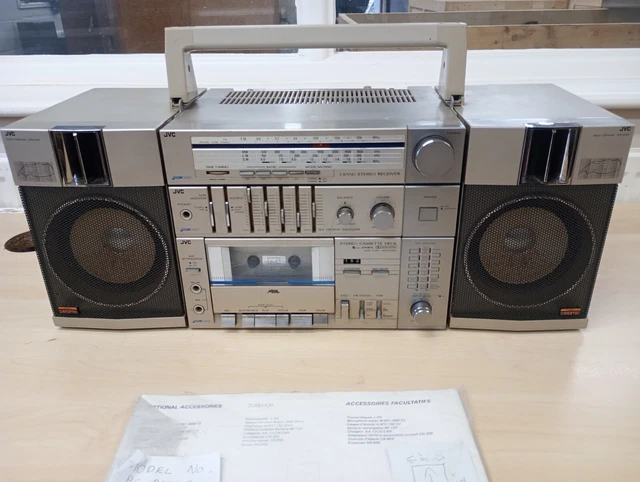 Jvc Pc R11 RARE JVC MODEL PC R11LB Ghetto Blaster £100.00 - PicClick UK