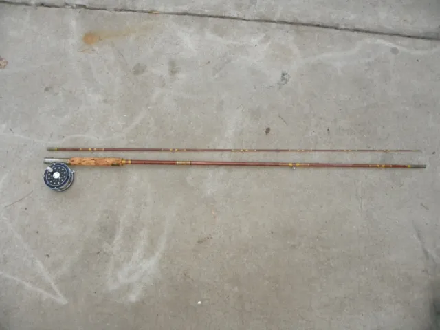 VINTAGE WRIGHT & Mcgill-Eagle Claw Sweetheart Fly Rod 8'6 6-7 Wt.with Reel  $29.99 - PicClick