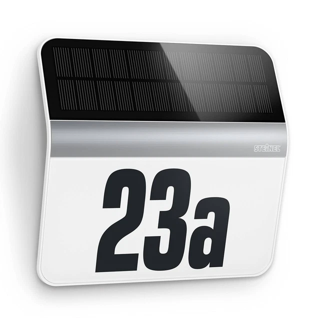 Lámpara solar exterior Steinel 'Xsolar' lámpara de pared acero inoxidable 'Xsolar' lámpara de pared
