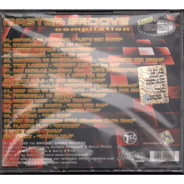 AA.VV. CD Master Groove Radio Company Compilation Sigillato 8028979000991 2