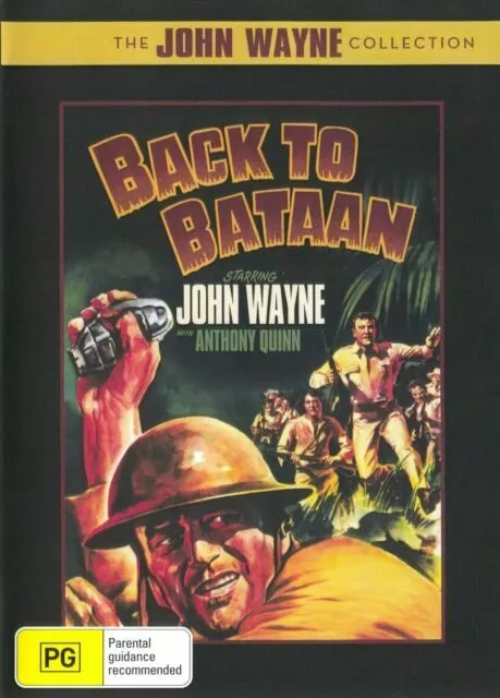 Back to Bataan DVD John Wayne New Sealed Australian Release