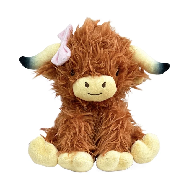 HIGHLAND COW PLUSH Toy Soft Stuffed Animal Plushie Stuffed Highland £25 ...