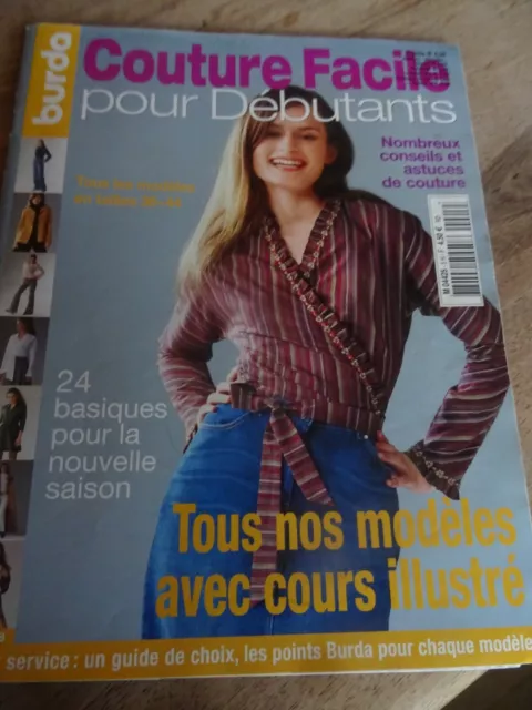 Magazine Burda Couture Facile Basique Pour La Saison D'automne 2002