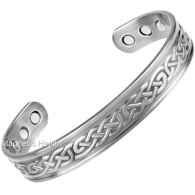 Brazalete De Salud Magnético Cobre Para Hombre Xl Alivio Del Dolor Artritis 227L
