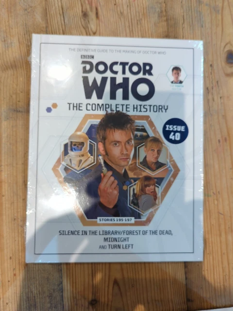 DOCTOR WHO COMPLETE History Issue 40 Vol 59 Silence in the Library *NEW/SEALED* £9.99 - PicClick UK