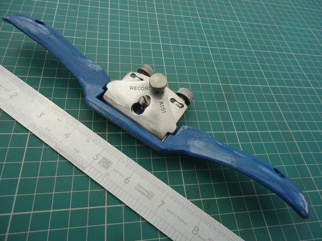 Classic * RECORD * No A151 Flat Sole / Base Spokeshave ~ Made in England 2