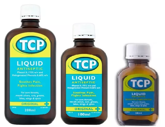 TCP Original Antiseptic Liquid Available in 50 100 & 200ml