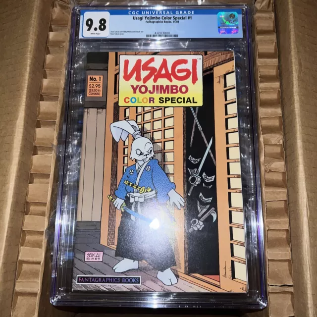 Usagi Yojimbo Color Special #1 Cgc 9.8 White Pages
