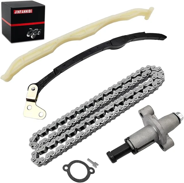 JINFANNIBI Timing Chain Guide & Tensioner Kit For Yamaha Big Bear 350 YFM350FW