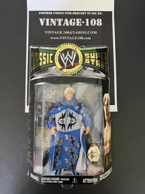 WWE Classic Series 9 Ric Flair JAKKS Pacific Wrestling Figure WCW Opened Custom