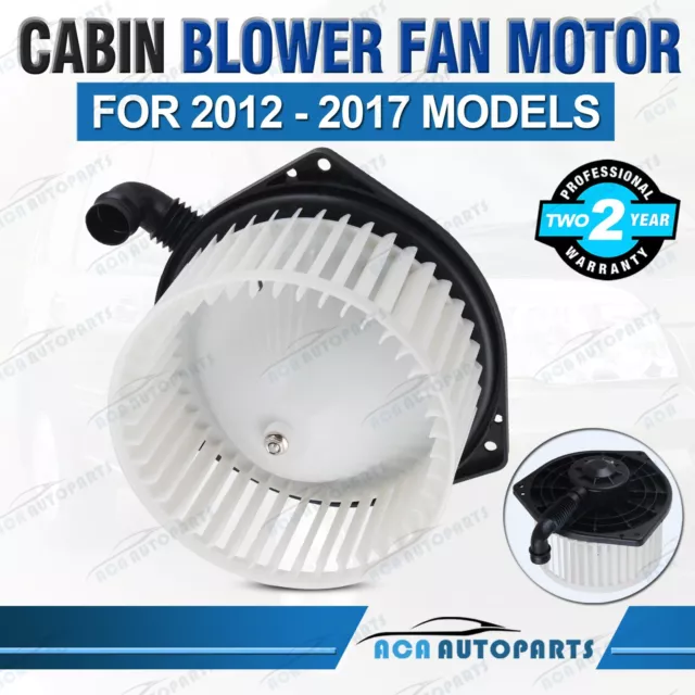 Cabin Blower Fan Motor For Holden Colorado RG Isuzu D Max 2012-2017 A/C Heater