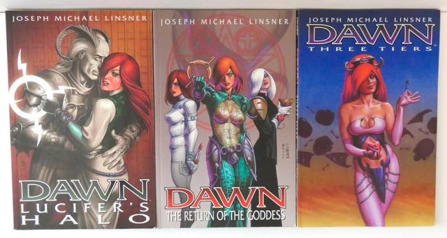 DAWN Volumes 1-3 Gothic Fantasy Graphic Novels 2009 Image Comics