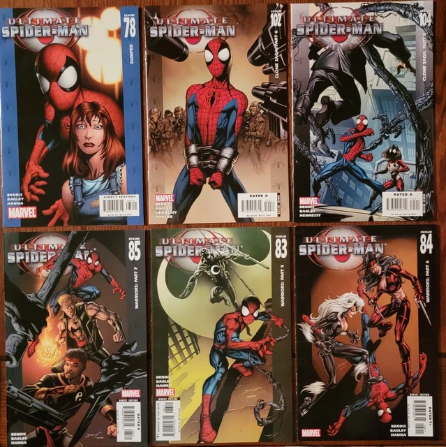 Ultimate Spider-Man Lot of 7 Issues (Marvel Comics)