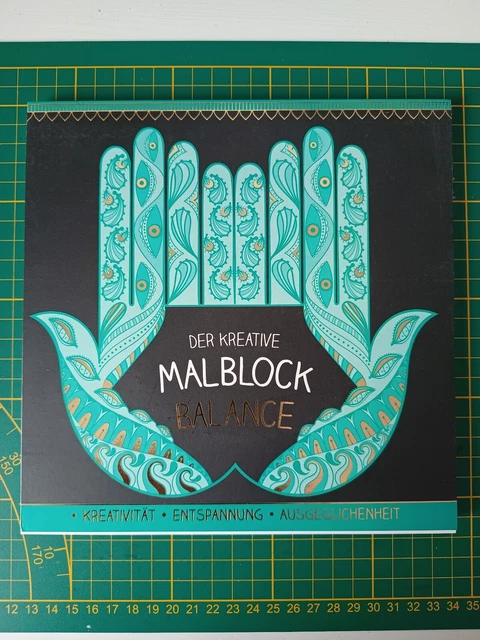 Malbuch Malblock Balance mit CD