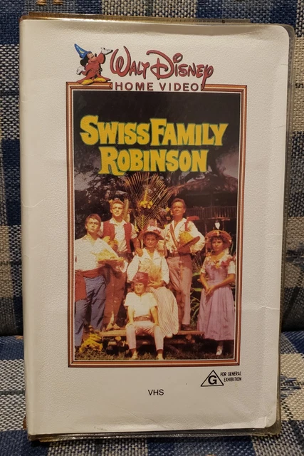 THE SWISS FAMILY Robinson VHS 1982 Walt Disney $19.50 - PicClick AU