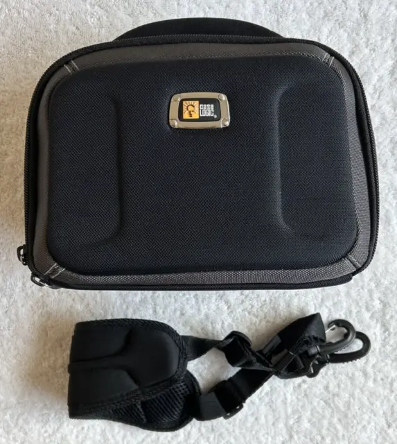 Case Logic QPB-5 DesignWorks Hard Shell Medium Camcorder/Camera Case Bag EUC