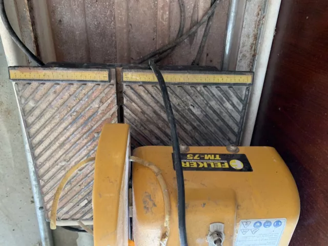 Felker tile cutter machine electric