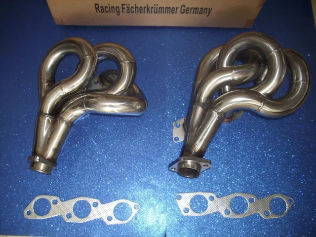 W 463 Mercedes GE+G 300 M 103 Engine Edelstahl Stainlees Steel Header Neu NEW.