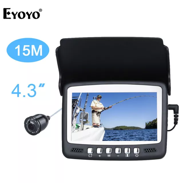 Eyoyo EF43A  4.3inch Farbe Monitor 20M Fisch Finder 1000TVL Unterwasser Kamera