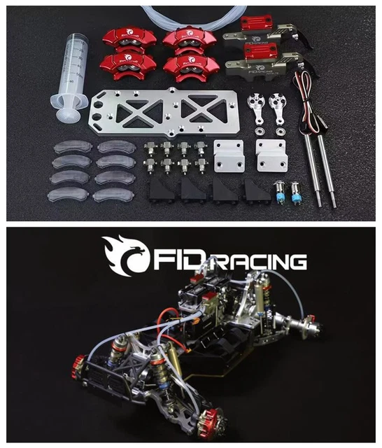 FID 7075 Alloy  4 Wheel Hydraulic Braking System for FID Voltz V2 1/5 RC CAR