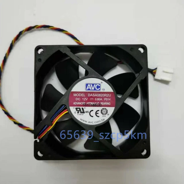 Ventola Posteriore AVC DASA0820R2U 0725Y7 4 Pin Per Dell Optiplex 790 990 SFF, Ricambio Originale