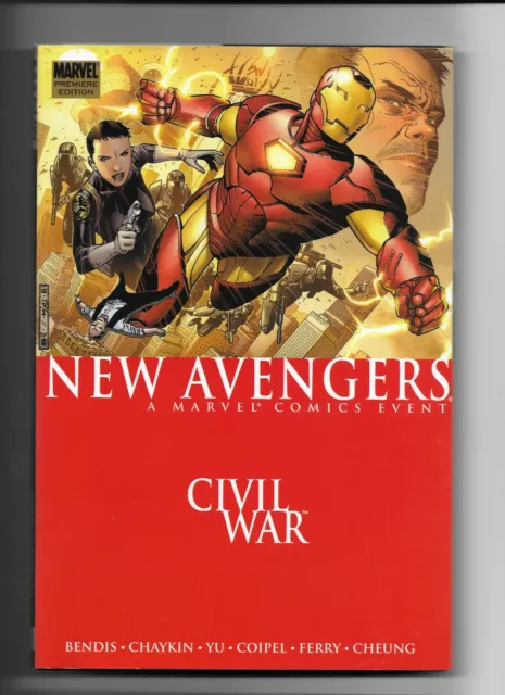 New Avengers Vol 5: Civil War - Marvel Premiere Edition - Hardback - like new