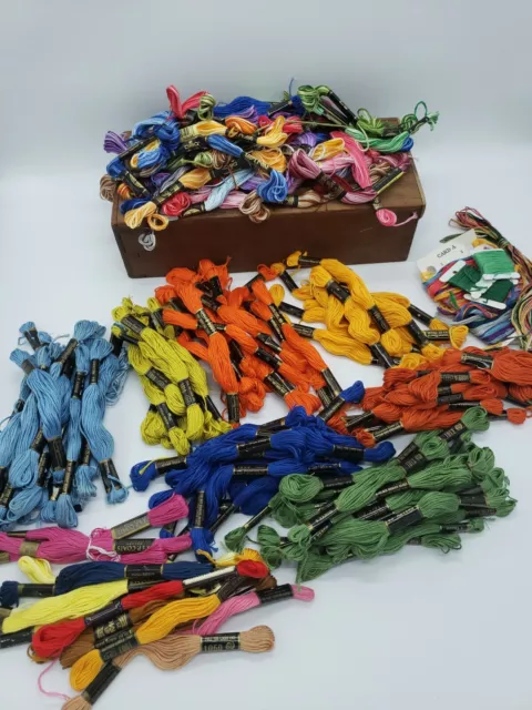 129 Pcs Embroidery Floss With Organization Box Including 110 Colors Cross  Stitch Thread Friendship Bracelet String And 38 Pcs Cross Stitch Tool Kit  Fo