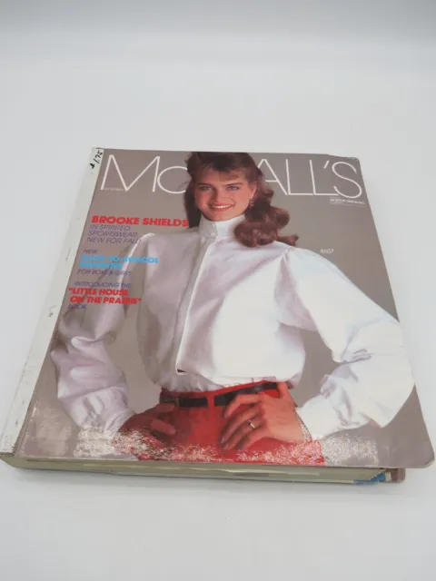 Mccalls Counter Store Catalog September 1983 Brooke Shields Cover 1983