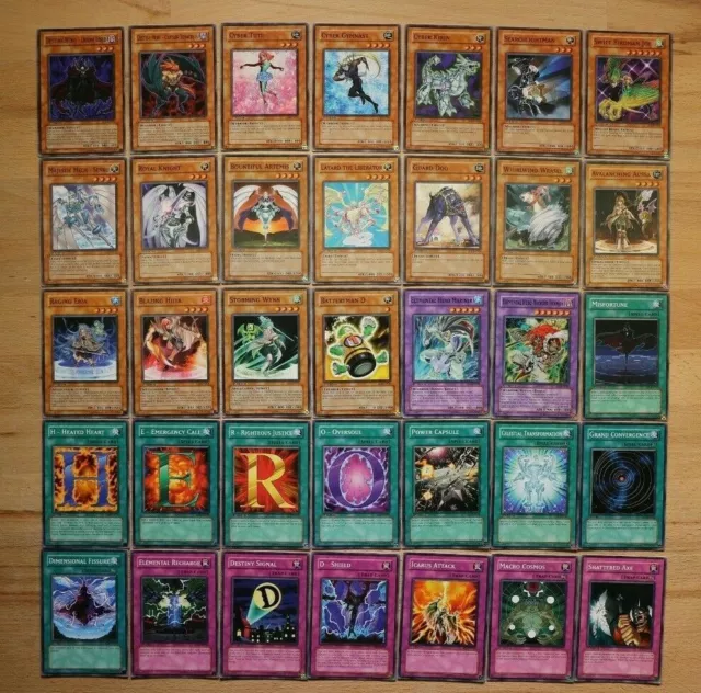 EOJ Enemy of Justice Unl Edition (Holos Rare & Commons)Yugioh Cards