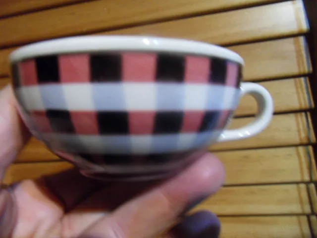 Vintage tea coffee cup tasse the café porcelaine Villeroy & Boch V&B M