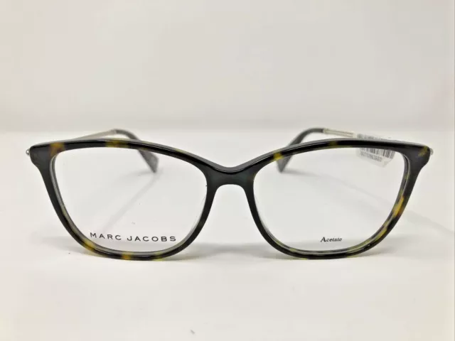 MARC JACOBS Eyeglasses Frames MARC258 C.086 52-14-140 Silver/Tortoise DW94