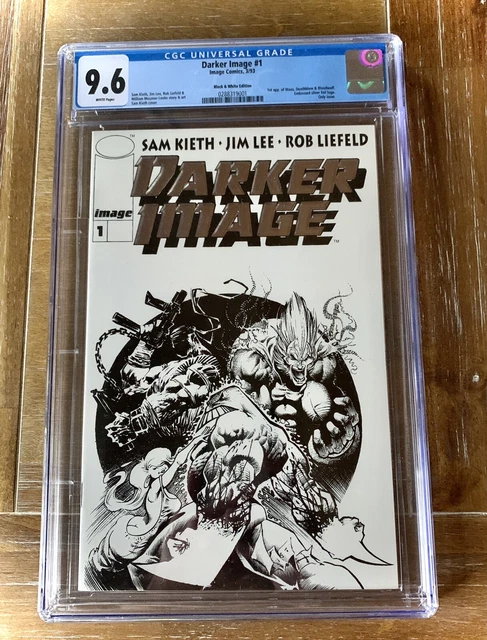 Darker Image #1 CGC 9.6 Silver Edition Embossed Logo 1st Appearance The Maxx 🔥