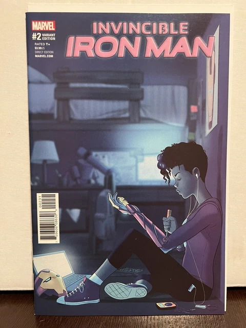 Invincible Iron Man #2 Rare Piper 1:25 Incentive Variant Riri Williams 🔥