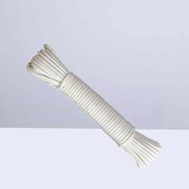 Corda in nylon intrecciata solida 30M marcio e corda resistente alle intemperie per campeggio indoor