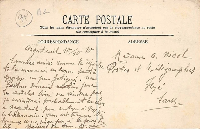 95-AM22685.Argenteuil.N°175.New post office and rue de Pontoise 2
