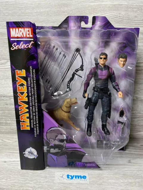 Marvel Diamond Select Legends HAWKEYE Avengers Disney Exclusive 7" Figure -