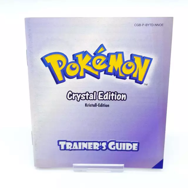 Nintendo Gameboy Istruzioni - Pokemon Crystal Edition Trainer's Guide - TEDESCO